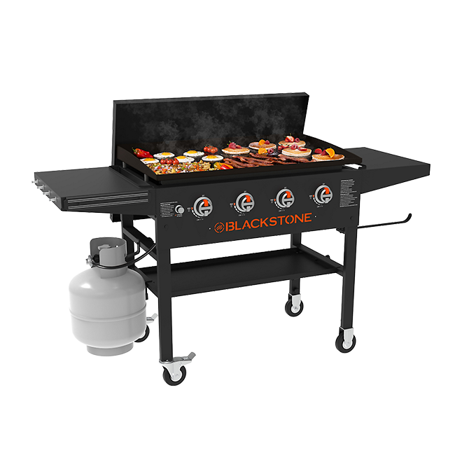 A grill is shown. Shop grills.